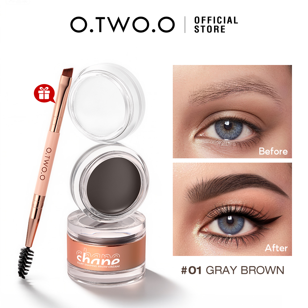 Bb Cream Tinted - O.TWO.O 2 in 1 โพเมดเขียนคิ้ว เจลแต่งคิ้วแบบแว็กซ์