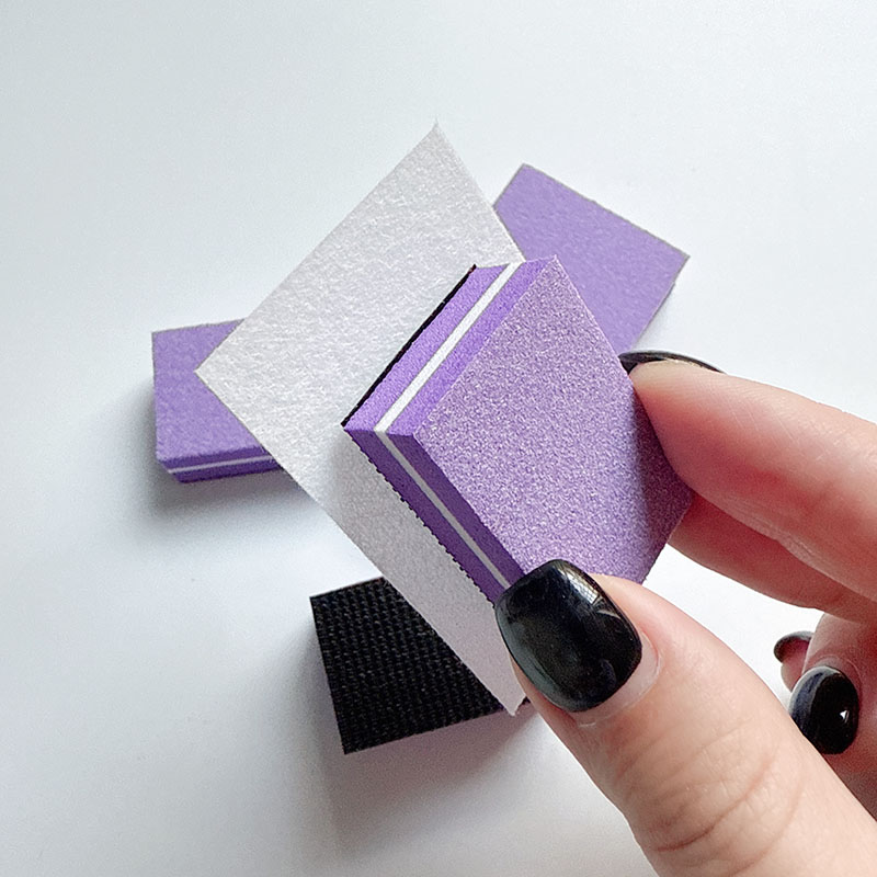 Nail Art Stamping Kit - XMQ ปั๊มเล็บเครื่องมือแผ่น POLISH REMOVER HANDLE