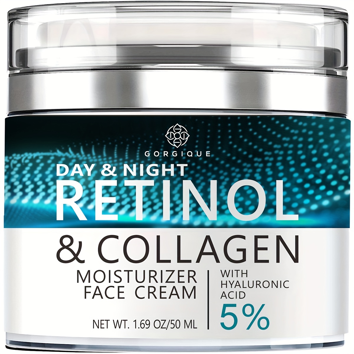 Anti-Aging Face Cream - ครีมบำรุงผิวหน้า Gorgique เรตินอล - ครีมบำรุงผิวต่อต้านริ้วรอยสำหรับกลางวันและกลางคืน