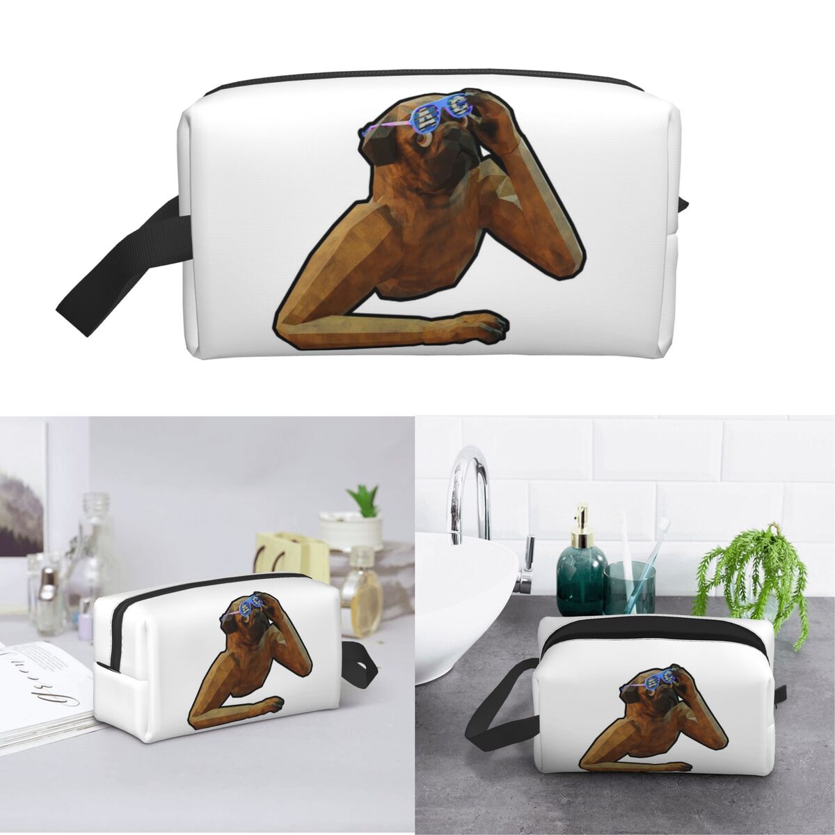 Beauty Makeup Companies - กระเป๋าเครื่องสำอาง Animal Company VR Game Pug