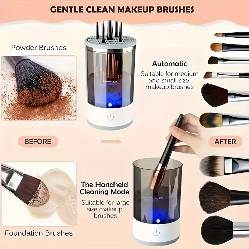 เครื่องทำความสะอาดแปรงแต่งหน้า - Beauty Makeup Brushes บทวิจารณ์และราคา