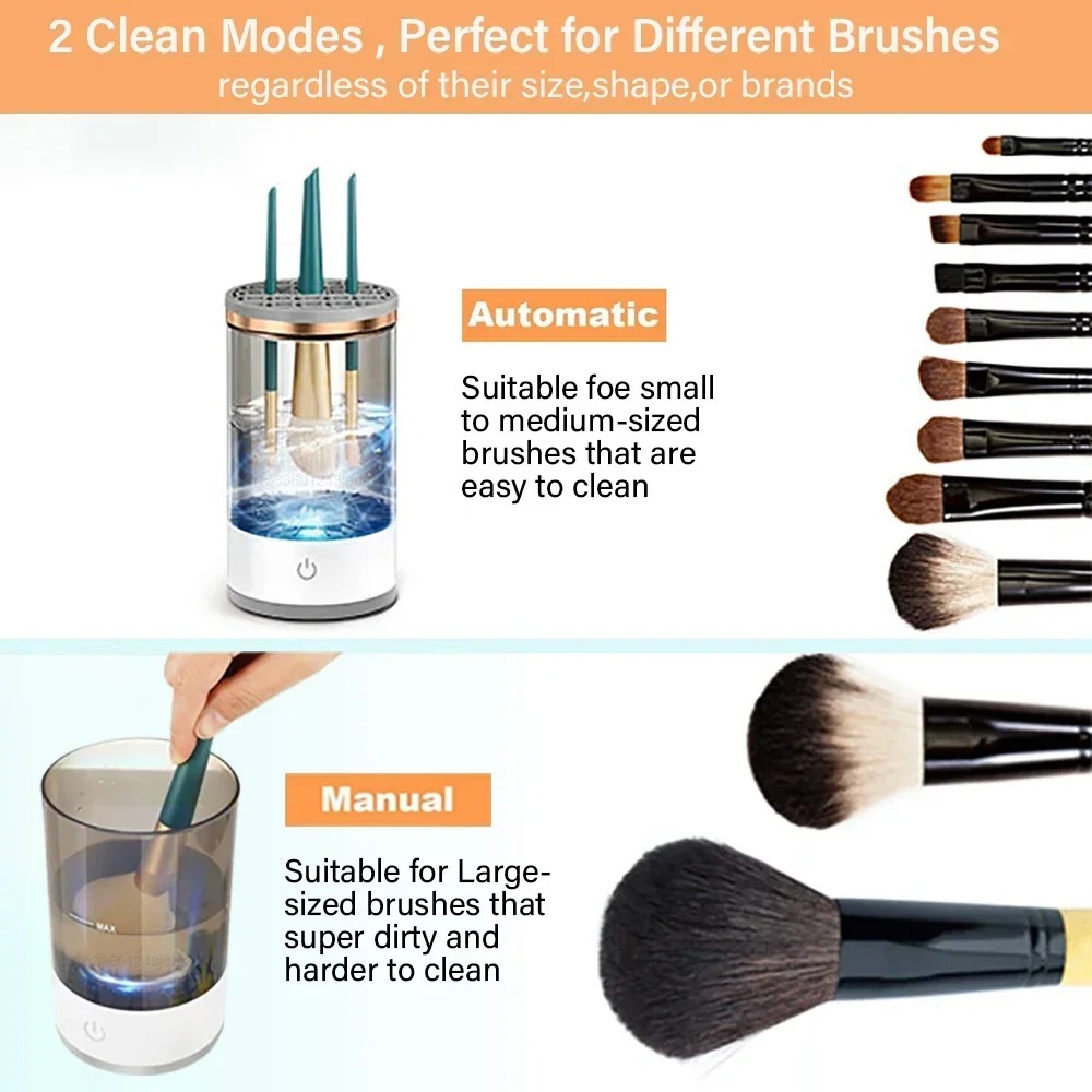 เครื่องทำความสะอาดแปรงแต่งหน้า - Beauty Makeup Brushes บทวิจารณ์และราคา