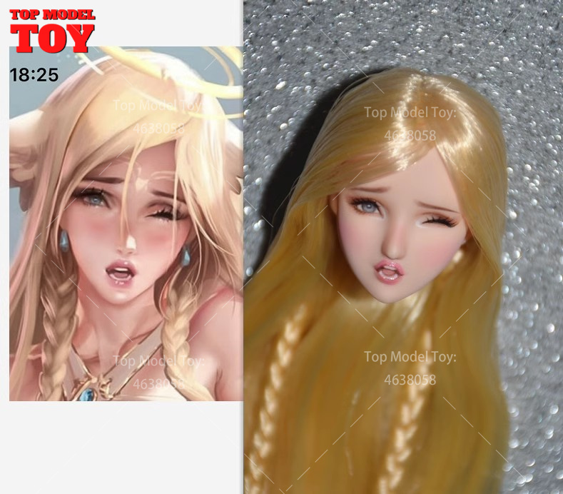 หัวตุ๊กตาอนิเมะแบบปรับแต่งได้  - Beauty Real Makeup บทวิจารณ์และราคา