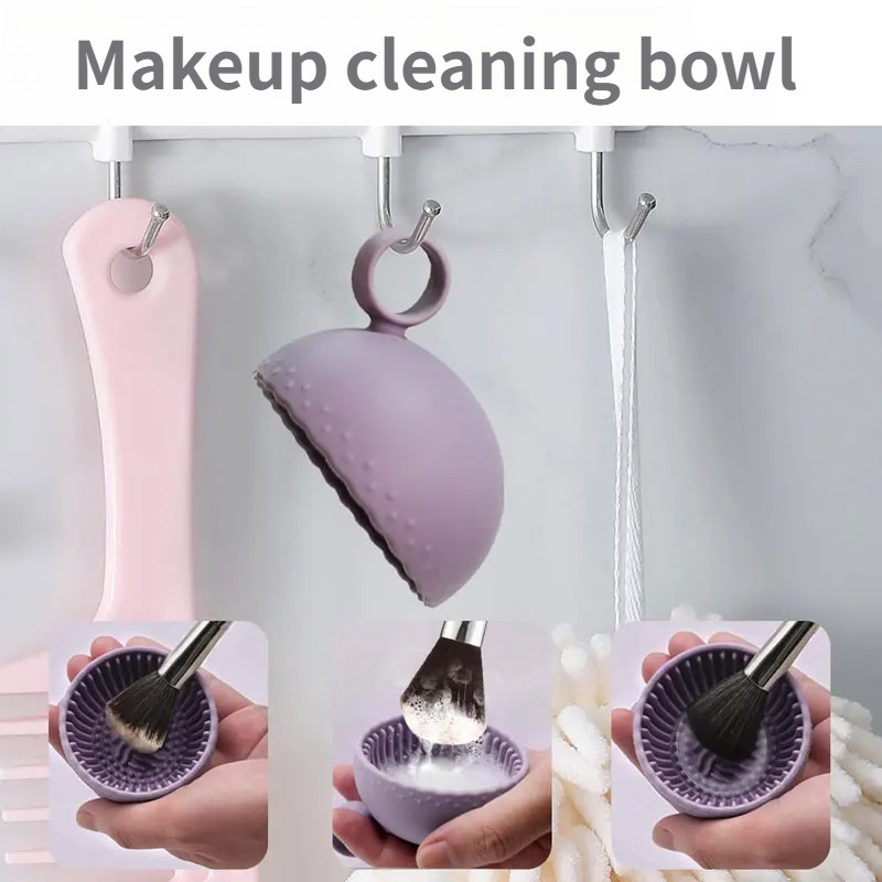ชามทำความสะอาดแปรงแต่งหน้าซิลิ - Beauty Makeup Brushes บทวิจารณ์และราคา