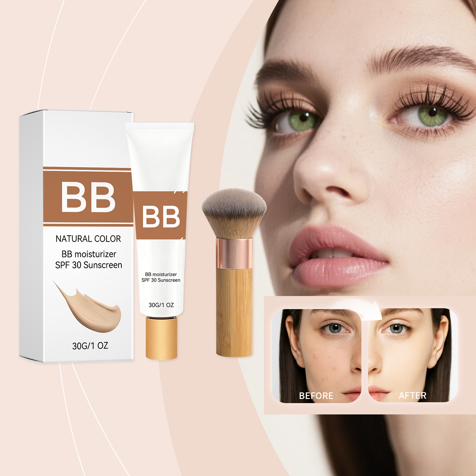 บีบีครีมเนื้อมอยเจอร์ไรเซอร์ผส - Bb Cream Tinted บทวิจารณ์และราคา