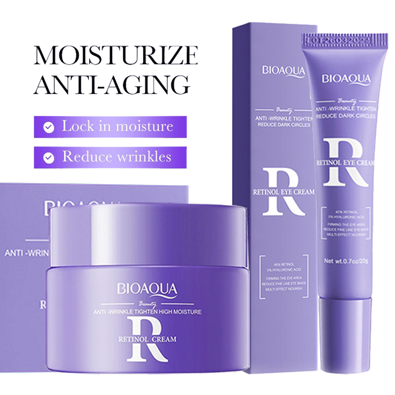BIOAQUA เรตินอลชุดดูแลผิวครีมบ - Anti-Aging Face Cream บทวิจารณ์และราคา
