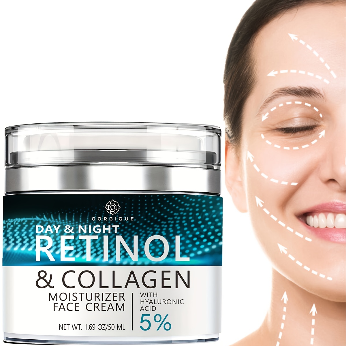 ครีมบำรุงผิวหน้า Gorgique เรติ - Anti-Aging Face Cream บทวิจารณ์และราคา