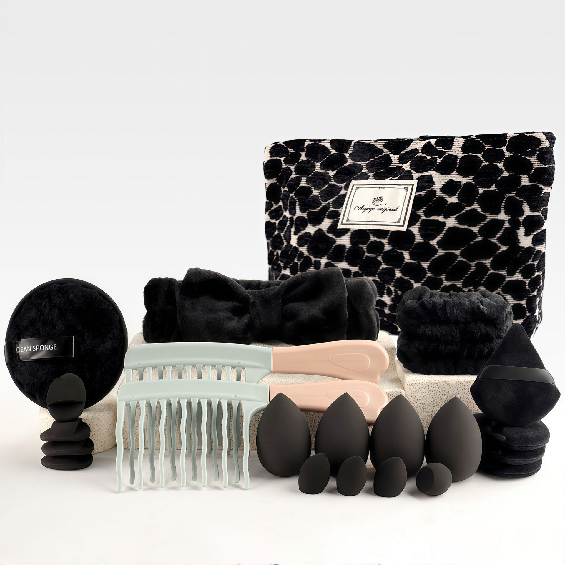 ชุดแปรงแต่งหน้าสไตล์หรูหรา ชุด - Beauty Makeup Brushes บทวิจารณ์และราคา