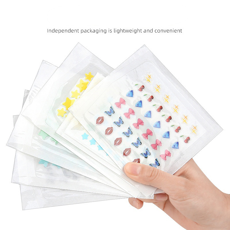 แผ่นแปะสิวการ์ตูนสีสันสดใส บำร - Beauty Makeup Tools บทวิจารณ์และราคา