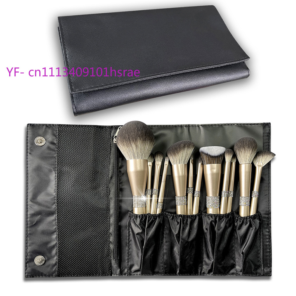12 แชมเปญโกลด์ ไบรท์ ควีน พรีเ - Beauty Makeup Brushes บทวิจารณ์และราคา