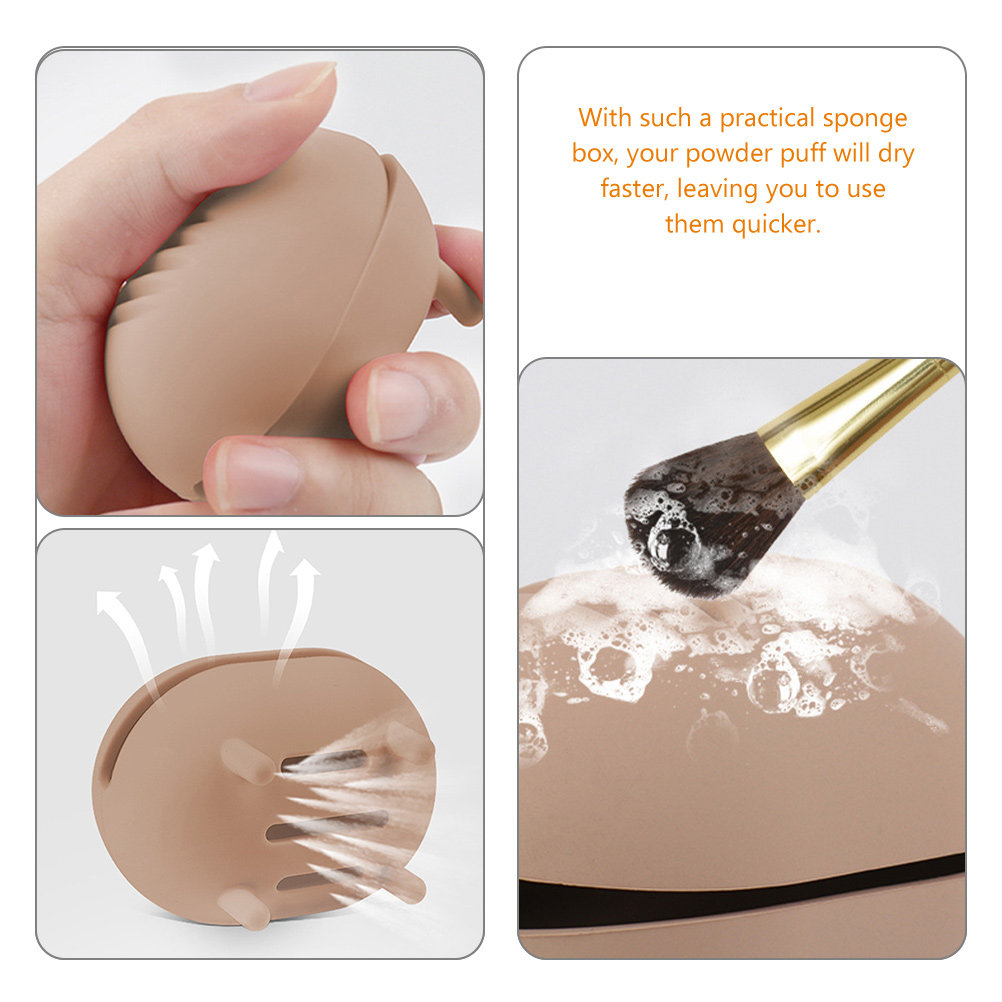 กล่องซิลิโคนพรีเมียมสำหรับเก็บ - Beauty Makeup Tools บทวิจารณ์และราคา