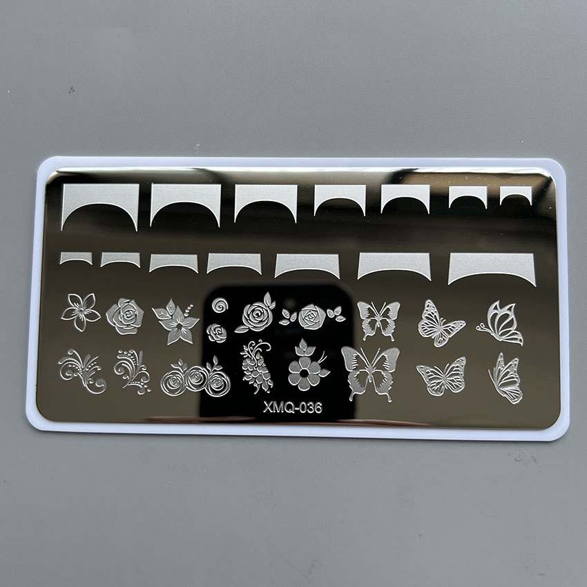 XMQ แม่แบบเล็บแผ่นสำหรับปั๊มนิ - Nail Art Stamping Kit บทวิจารณ์และราคา