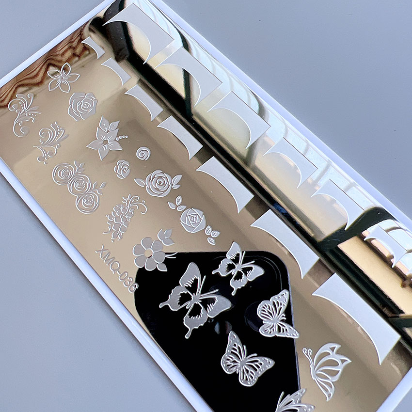 XMQ แม่แบบเล็บแผ่นสำหรับปั๊มนิ - Nail Art Stamping Kit บทวิจารณ์และราคา