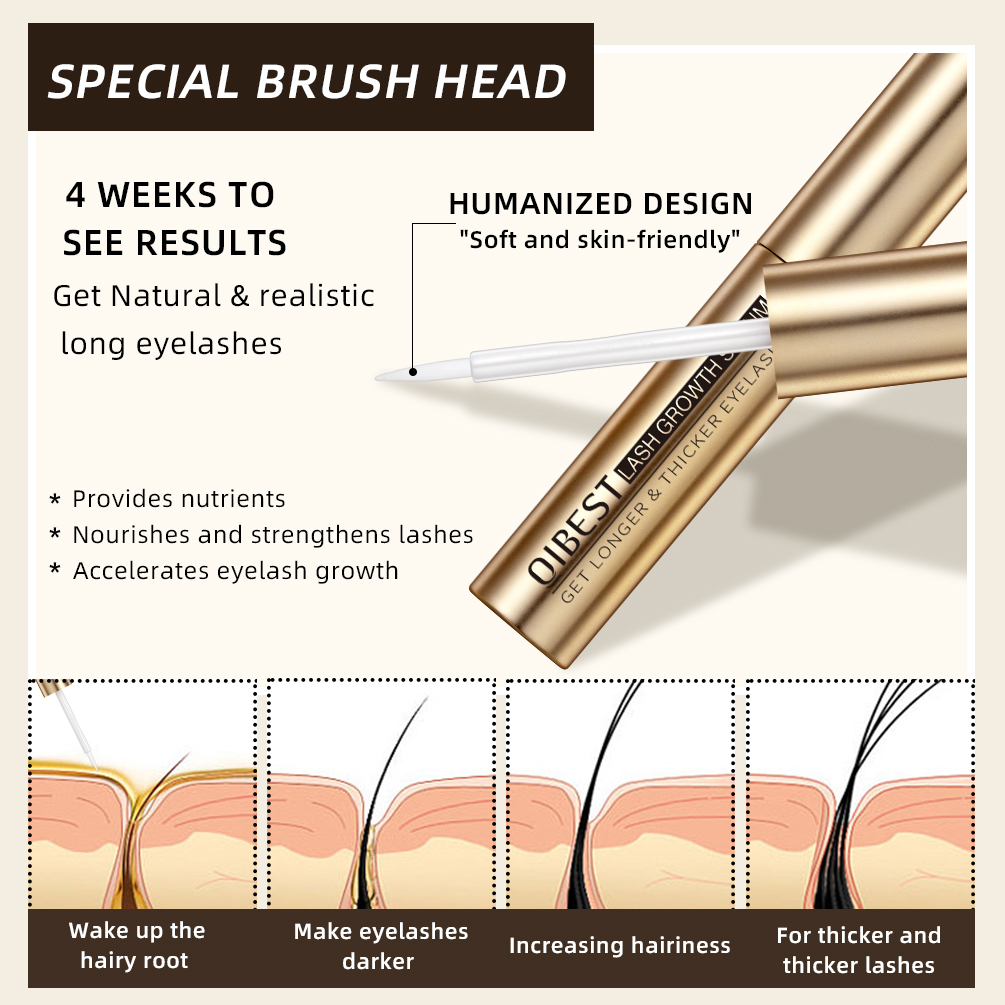 QIBEST Eyelash Growth Serum ส่ - Lash Serum Growth บทวิจารณ์และราคา