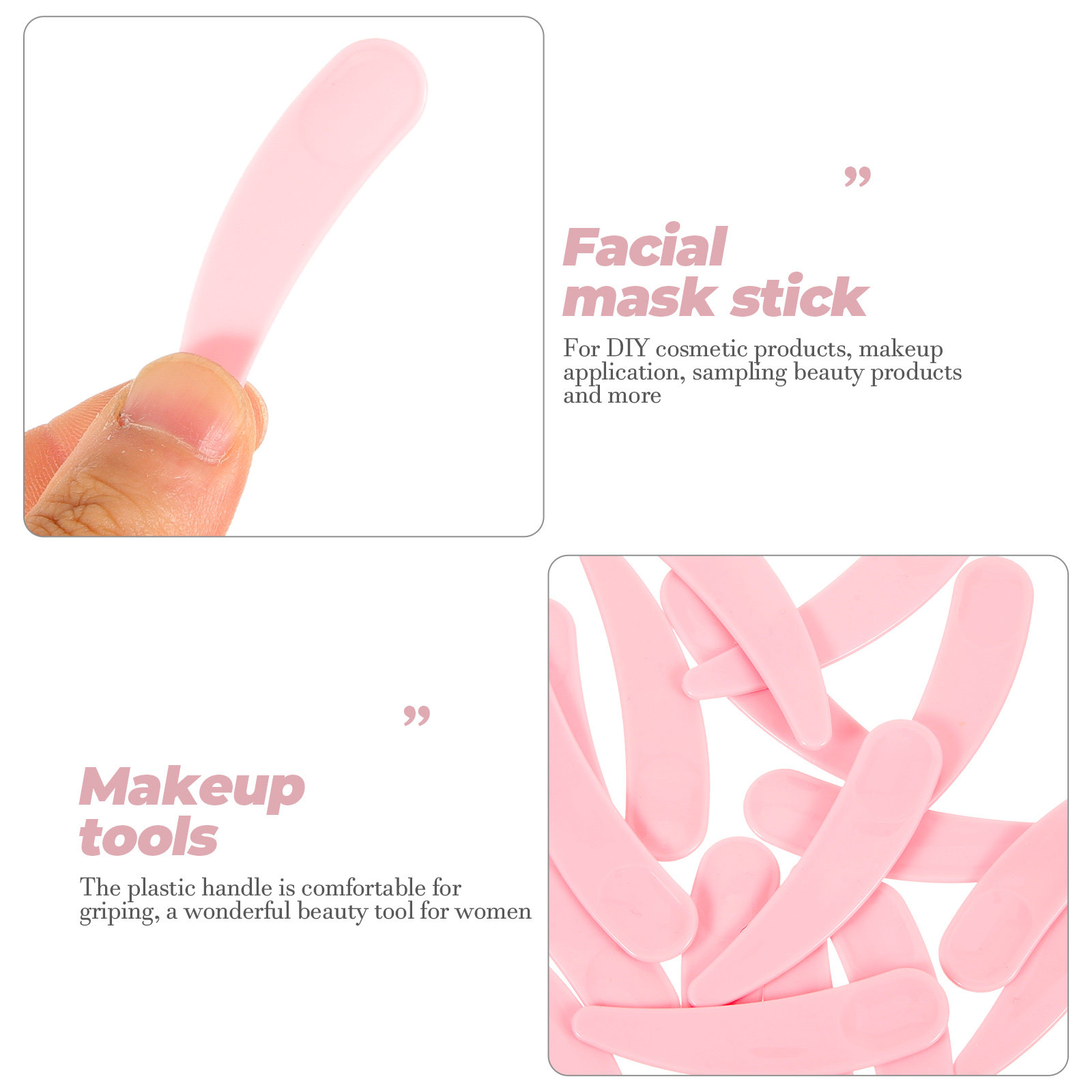 ช้อนแต่งหน้าพลาสติก 50 ชิ้น สำ - Beauty Makeup Tools บทวิจารณ์และราคา