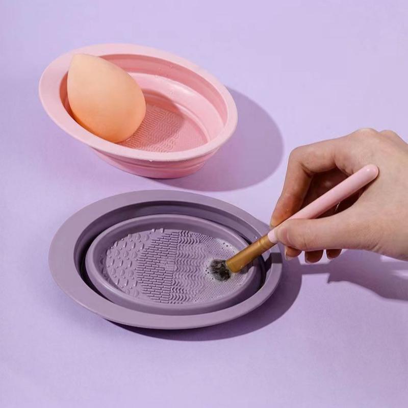 ที่ทำความสะอาดแปรงแต่งหน้าซิลิ - Beauty Makeup Brushes บทวิจารณ์และราคา